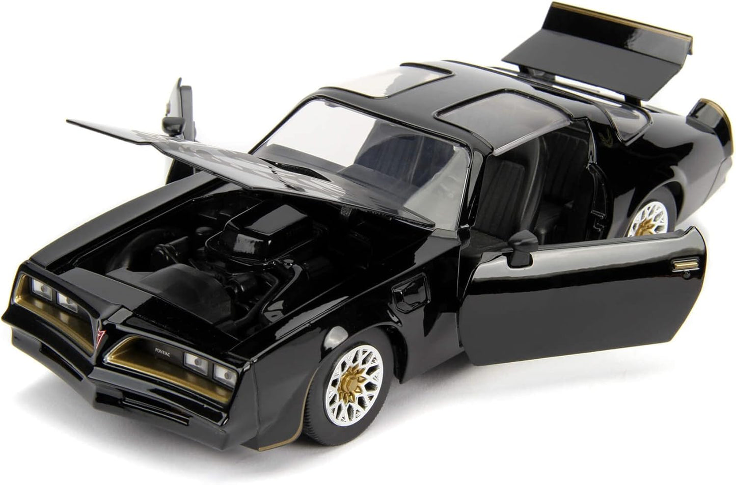 Fast & Furious 1:24 Pontiac Firebird Die-cast Car - Sleek Black Finish