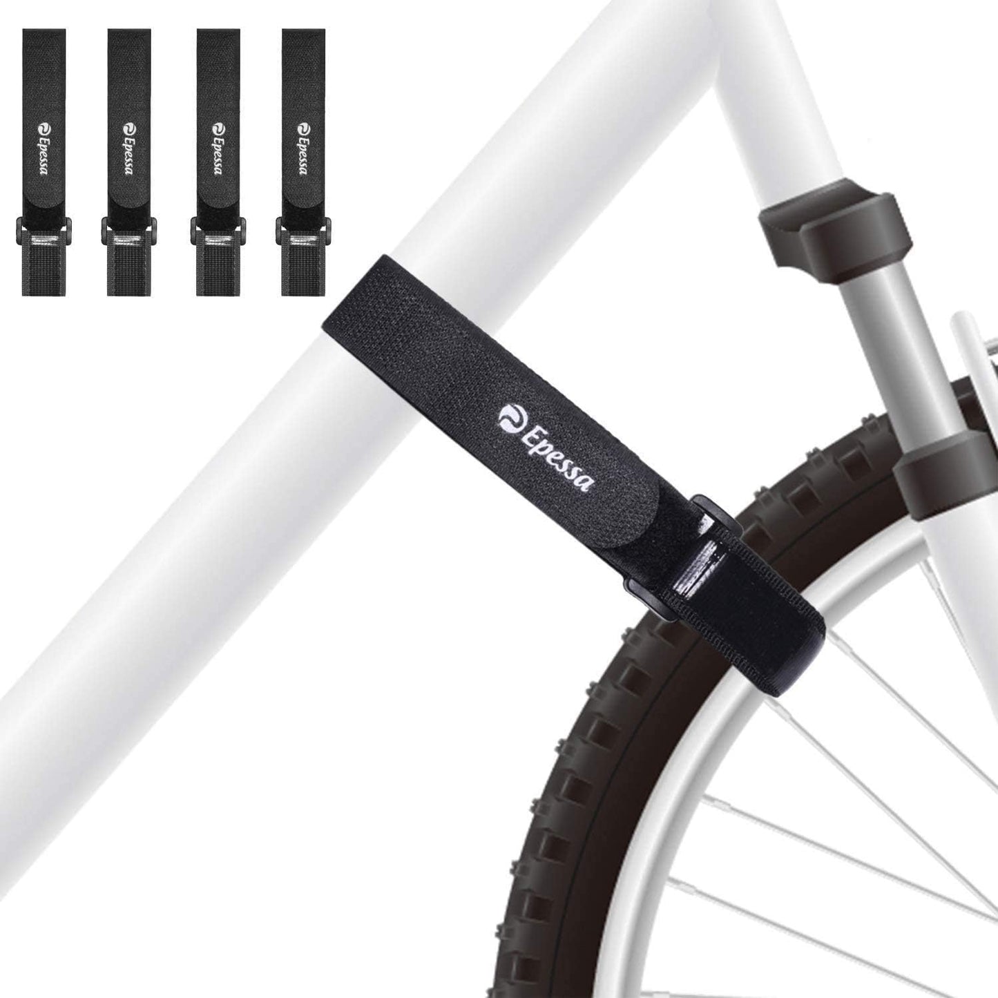 Epessa Bike Wheel Stabilizer Straps - Strong Gel Grip