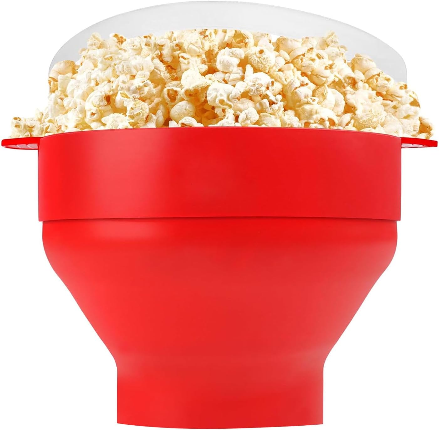 Healthy Instant Popcorn Maker - Red
