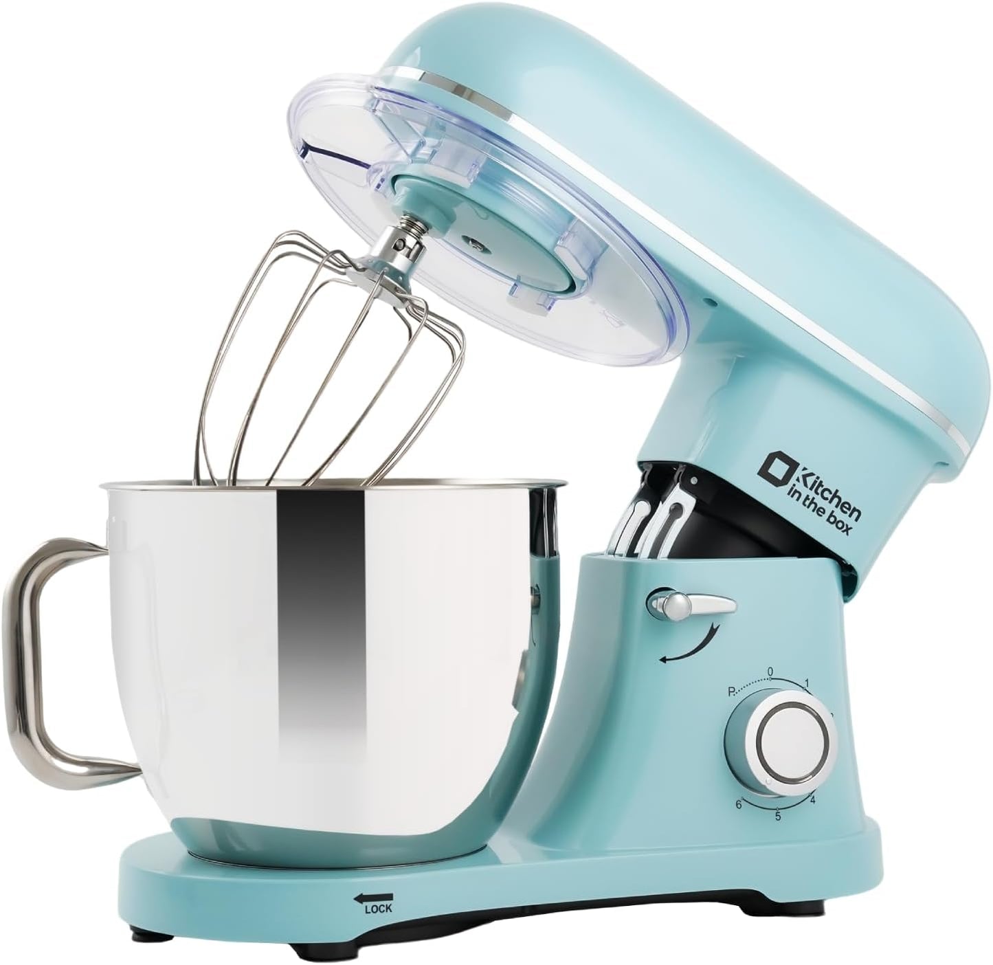 Stand Mixer with 6.5 Quart Bowl and 900 Watt Power for Baking
