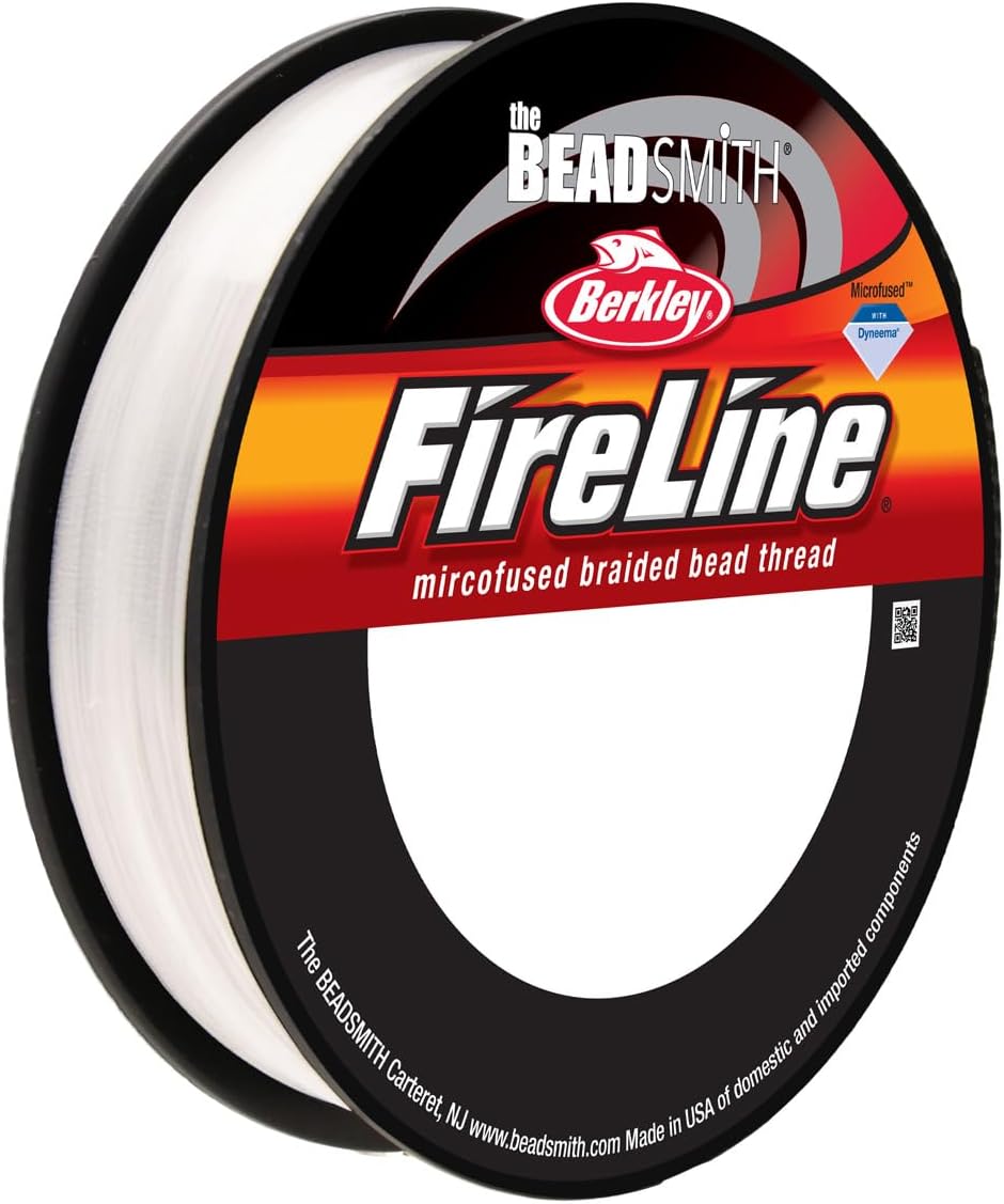The Beadsmith Fireline Micro-Fused Braided Thread for Jewelry