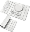 Stone Dish Drying Mat for Kitchen Counter 24in x 16in - Quick Drying