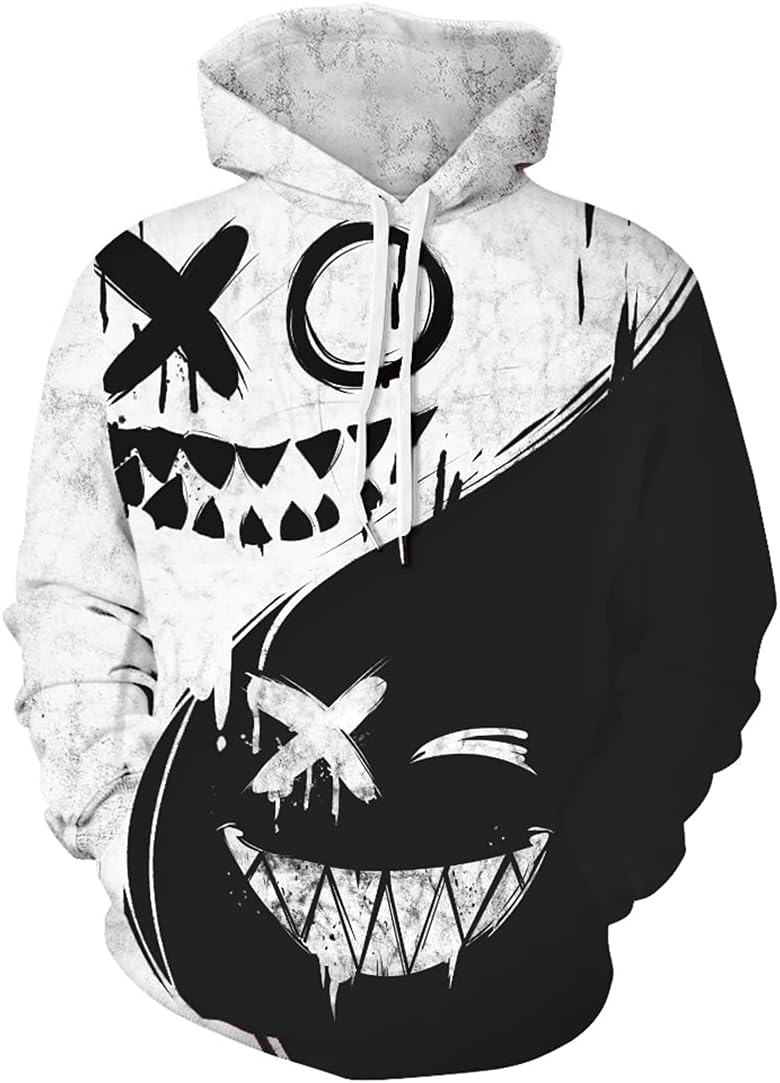 Chaos World Men's 3D Graphic Hoodie - Funny & Stylish