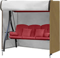 FLYMEI Outdoor Swing Cover for 3 Seater Hammock Protection
