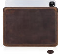 Top Grain Leather 11ft Sleeve Slim Protector Case for Tablet - Vintage