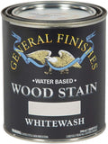 General Finishes Water Based Wood Stain 1 Quart Whitewash - Smooth