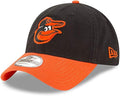 New Era 9TWENTY Black & White Adjustable Hat - Classic Team Style