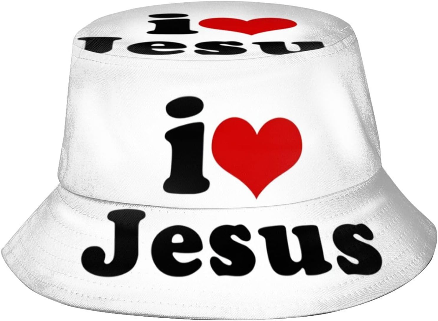ROSIHODE Christian Cross Bucket Hat: Sun Protection & Style!