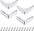 4 Pack Furniture Legs 2 in Height Silver Metal Sofa Legs - Sturdy