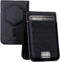 UAG Slim Wallet Kevlar Black 6-Card Holder with Kickstand - Magnetic