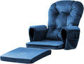 Luxurious Velvet Glider Rocker Replacement Cushions for Comfort