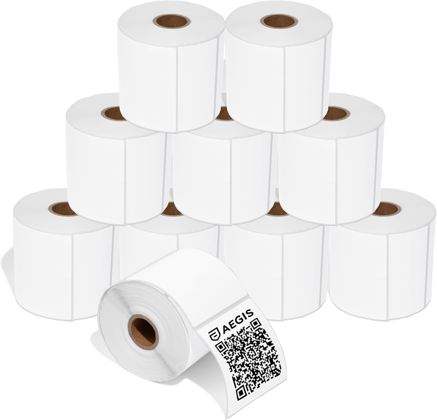 3 X 3 Square Direct Thermal Labels for Rollo and Zebra Printers