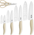 Ceramic Knife Set in Elegant Gift Box - Ultra Sharp Kitchen Knives