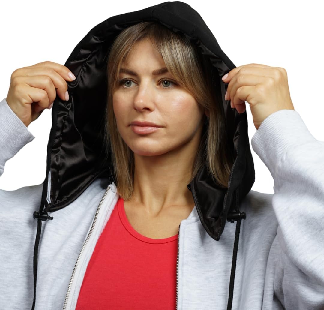 Cabeau Nap Now Hoodie - Black - Light Blocking Hood