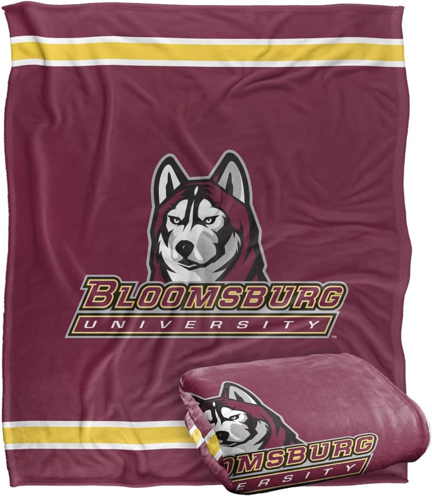 Collegiate Primary Logo Silky Touch Soft Throw Blanket Collection