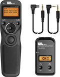 Wireless Shutter Release Compatible for Canon and More - Remote Timer