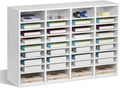 Literature Organizer 36 Compartments Mailbox - Compact Desk Storage