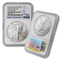 2025 1 oz American Silver Eagle Coin Gem Uncirculated - West Point