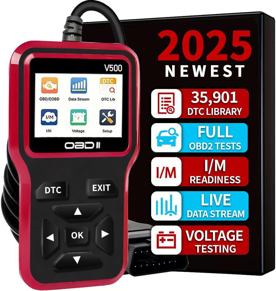 OBD2 Scanner Diagnostic Tool for All Vehicles Since 1996