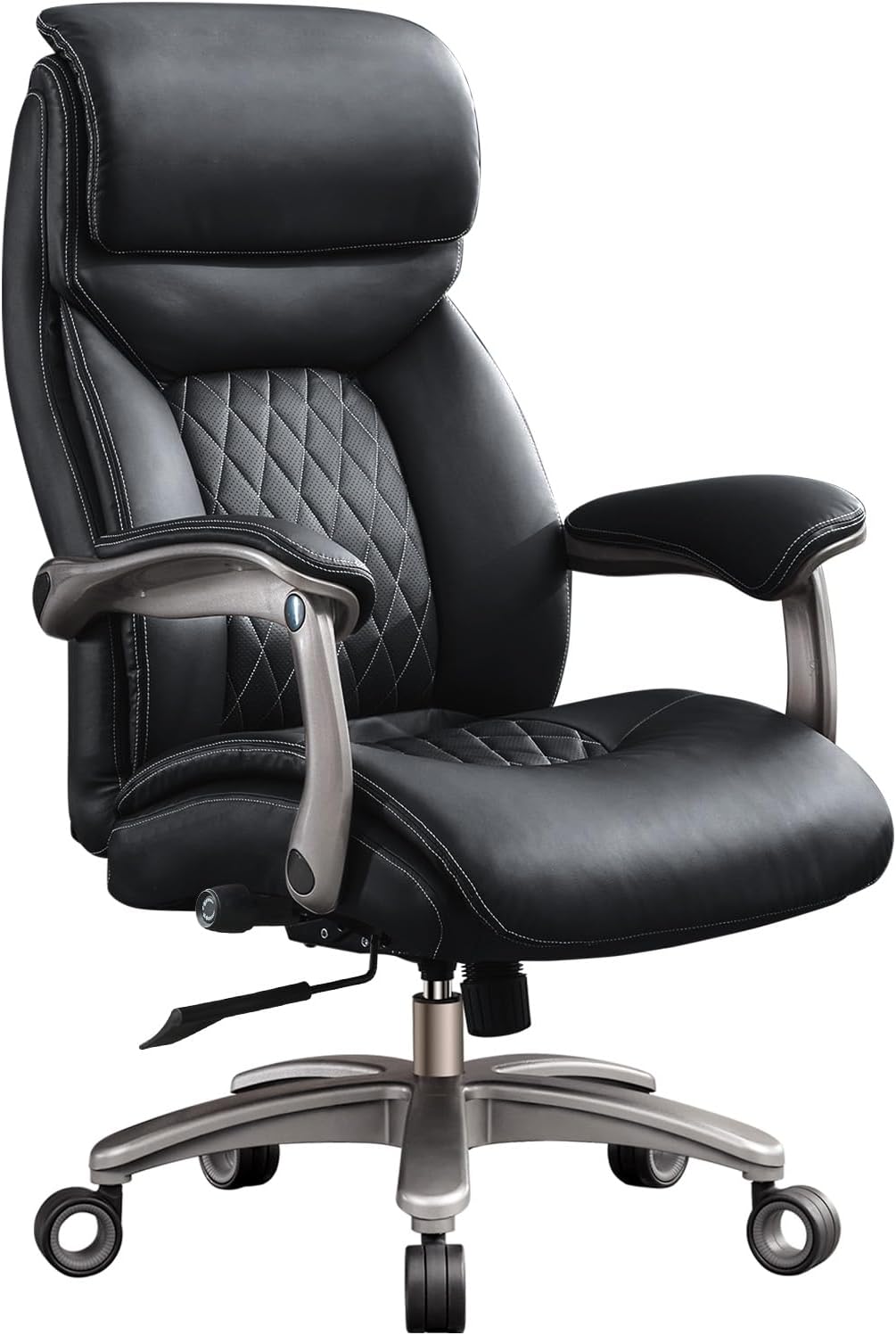 600LBS Big & Tall Executive Chair, Adjustable Lumbar Support