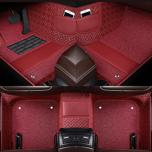 Custom Dual Layer Car Mats Full Set for Lincoln Models 2000-2025