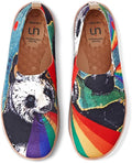 UIN Women's Art Painted Travel Slip-On Loafers - Lightweight Comfort