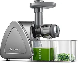 Cold Press Juicer Aobosi Slow Masticating Juicer Machines Review