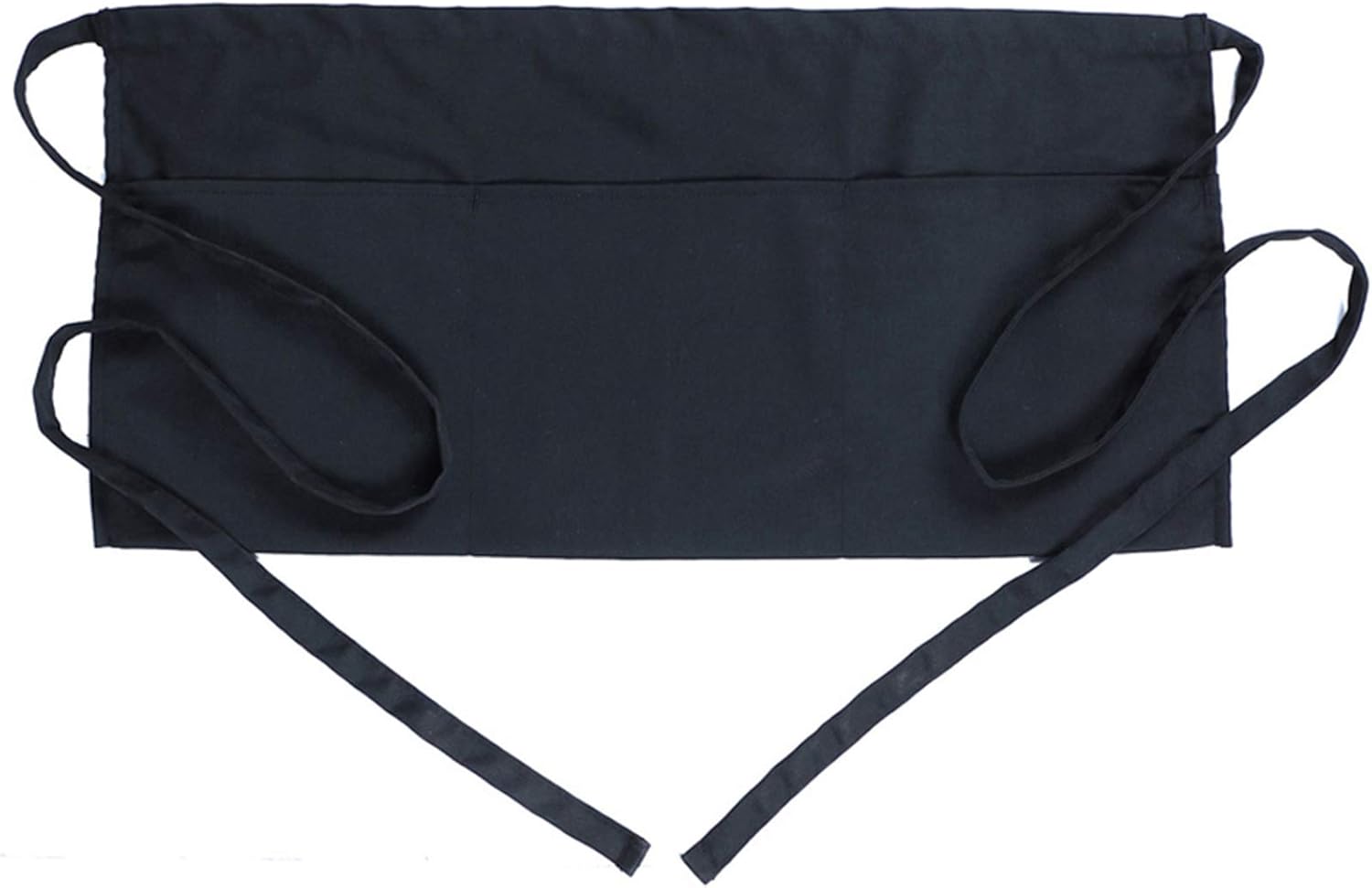 BOHARERS Waist Apron with 3 Pockets for Servers and Waitstaff