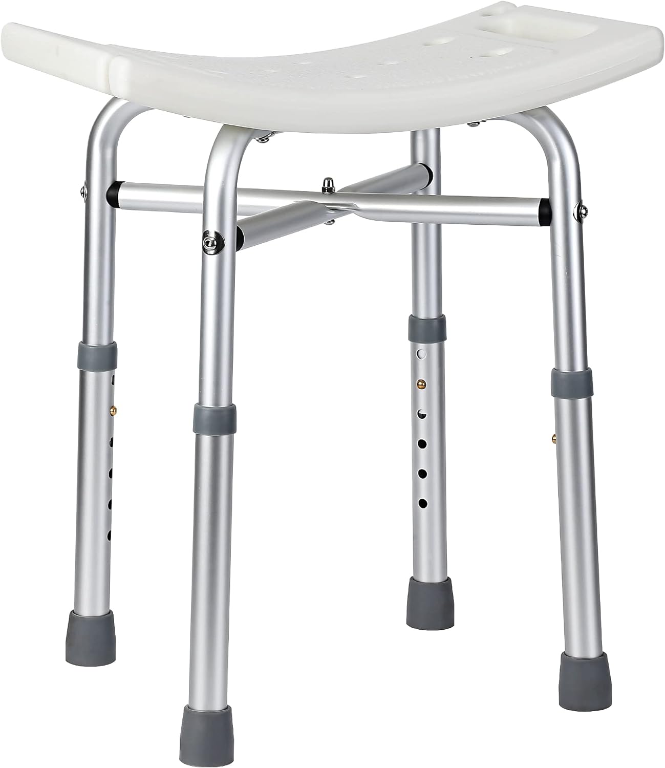 Adjustable Height Shower Bench | 350 lb Capacity | GAOMON