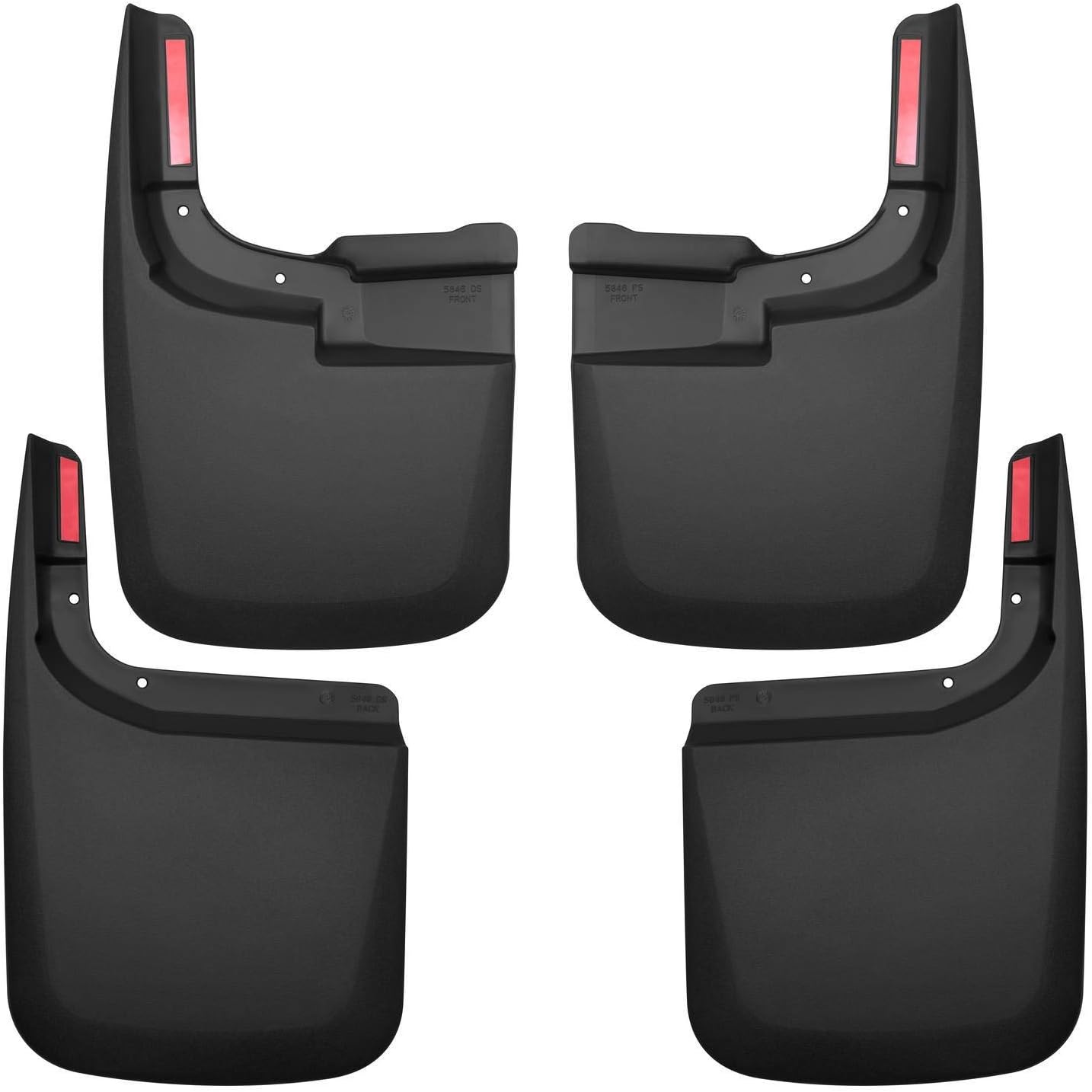 Husky Liners Front & Rear Mud Guards for 2017-2024 Ford F-250/F-350