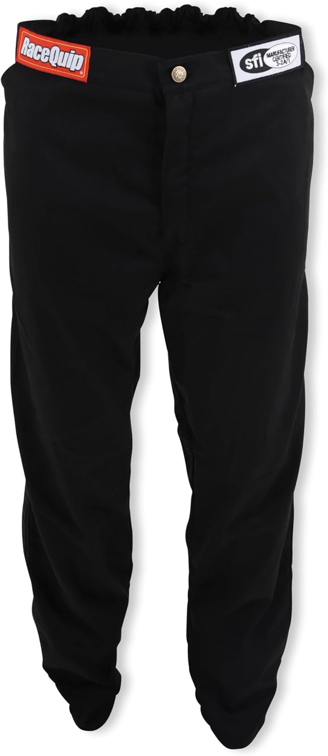 RaceQuip 110 Series Driving Pants - SFI 3.2A/1 - Black - Small