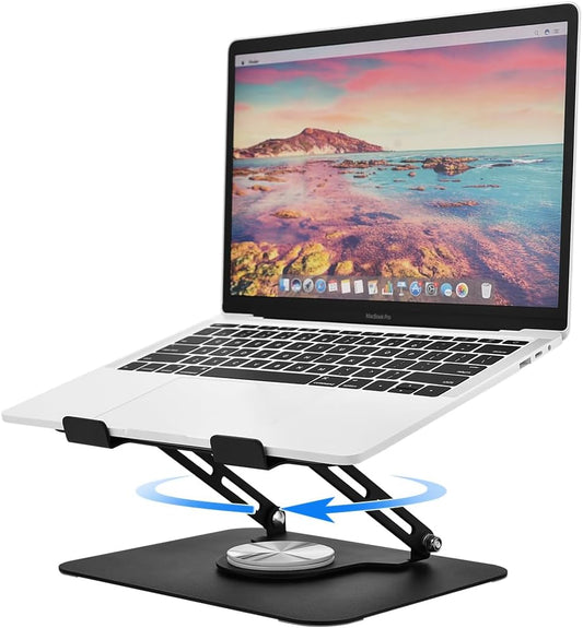 360 Rotating Laptop Stand by LEEPONE for All Laptops