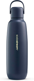 sodastream Fizz & Go Cool All Metal Bottle (Storm) - Travel Ready