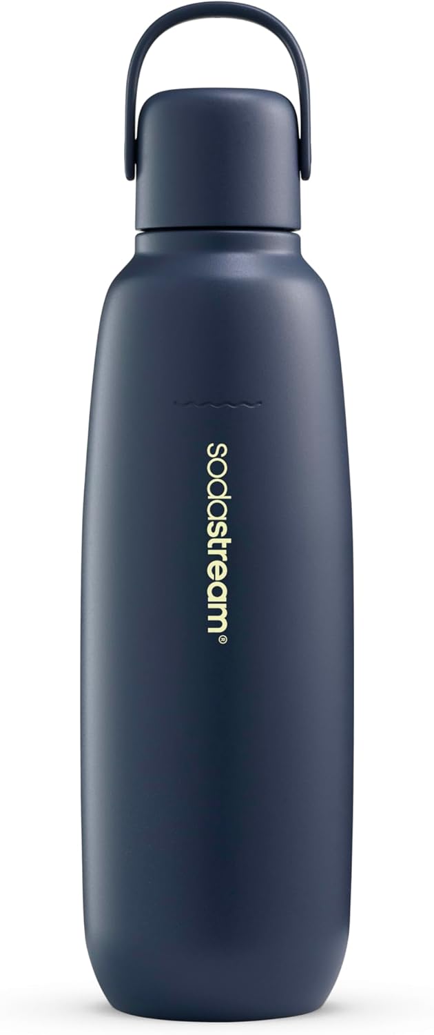 SodaStream Fizz & Go Cool - All Metal Bottle for Endless Fizz
