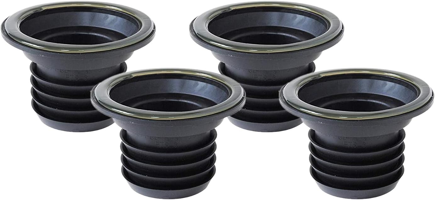 Fernco Wax Free Toilet Seal for 3 in Drain Pipe - Pack of 4