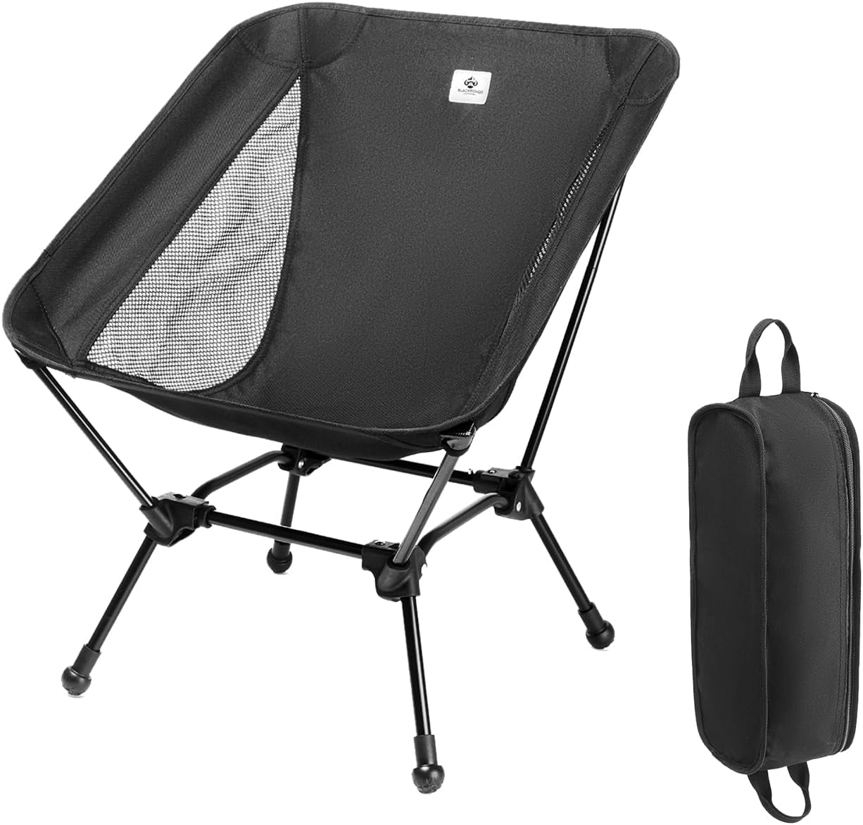 Blackpongo Ultralight Beach Chair: Anti-Sink, Back Support
