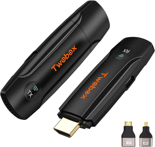 Twobox HDMI Wireless Extender - Stream Anywhere