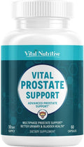 Vital Prostate Support Supplement for Men - Targeted Bladder Comfort