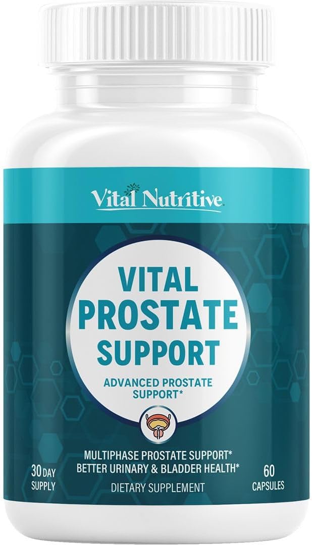 Vital Prostate Support Supplement for Men with Herbal Formula