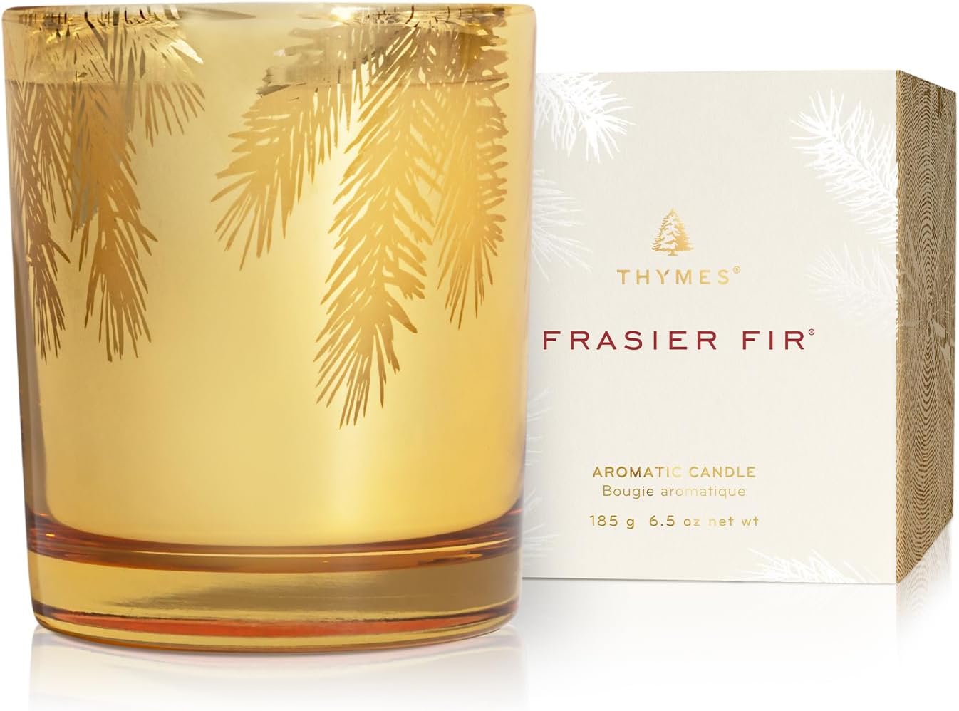 Thymes Frasier Fir Candle - Luxury Holiday Scented Gift