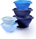 Tupperware Heritage Collection 10 Piece Vintage Blue Set - Classic