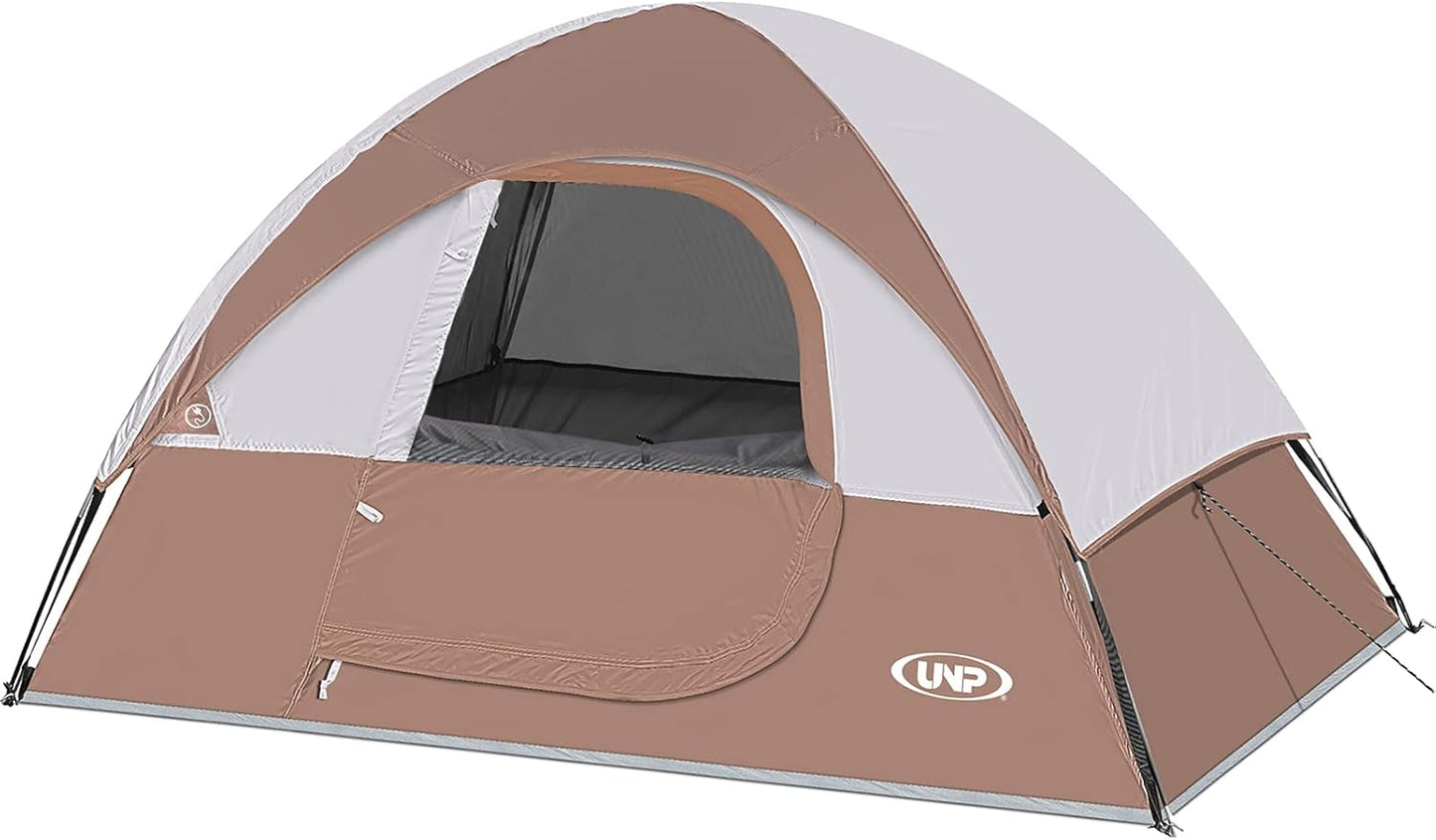 Camping Tent 2 Person Waterproof Windproof Easy Set Up Portable