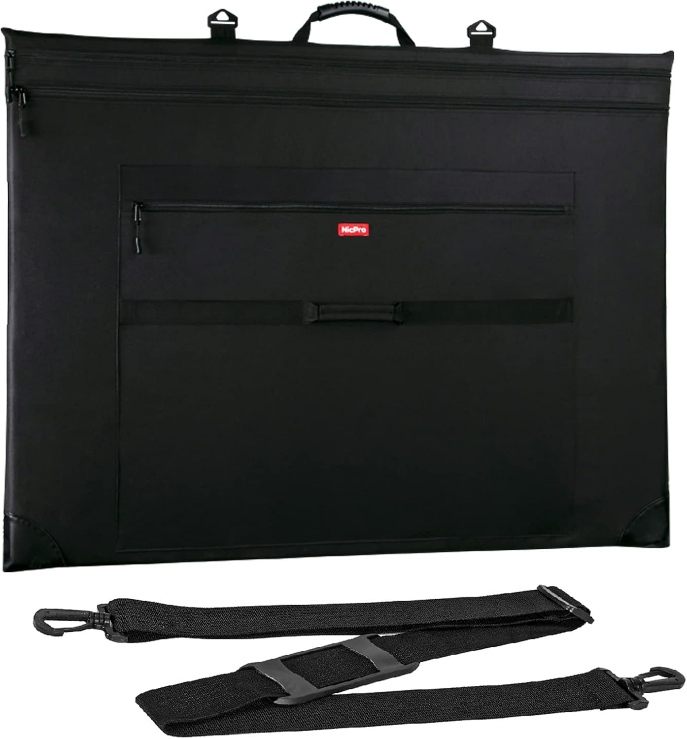 Nicpro Lightweight Art Portfolio Bag for Easy Artwork Transport