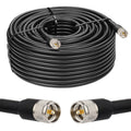 UHF CB Coax Cable 200FT KMR400 PL259 Male to Male - Low Loss Long Run