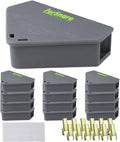 Mouse Bait Station for Outdoor & Indoor with Keys - Tamper-Proof Mouse