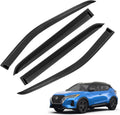 Window Visor for 2018-2024 Nissan Kicks - Dark Smoke Wind Deflectors