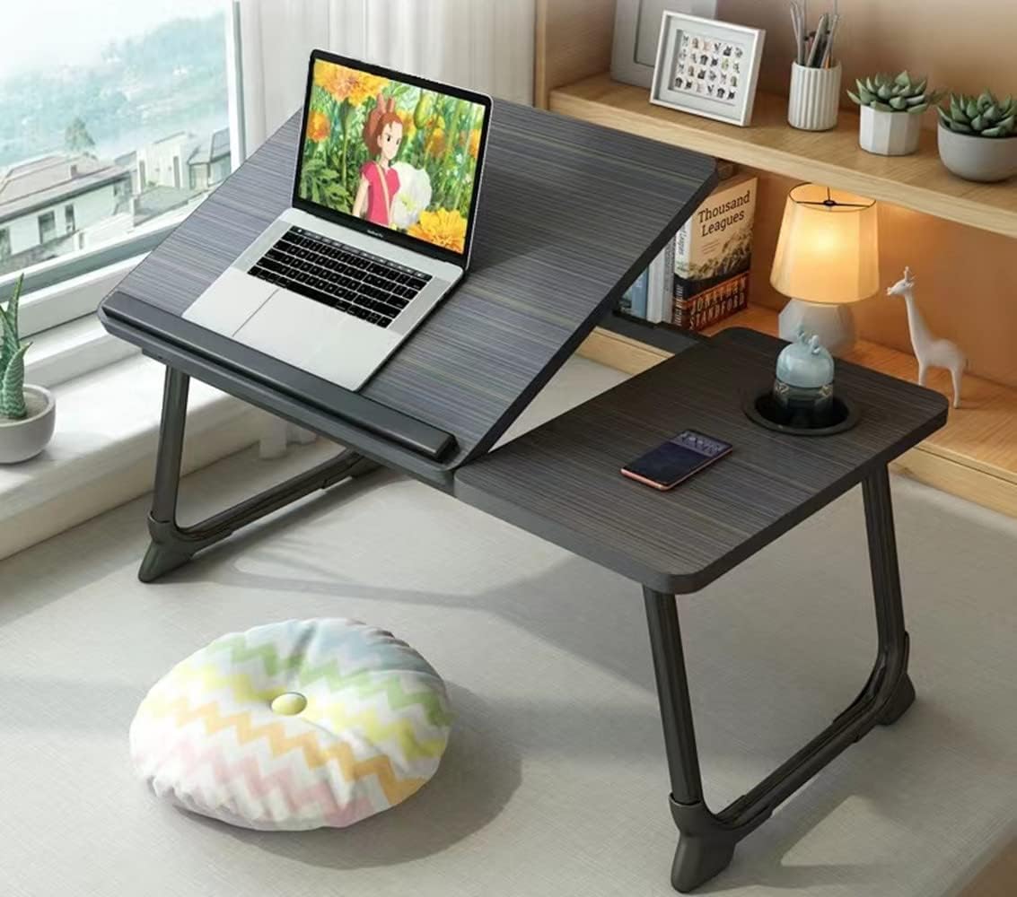 Portable Laptop Desk for Bed and Couch - Adjustable and Foldable