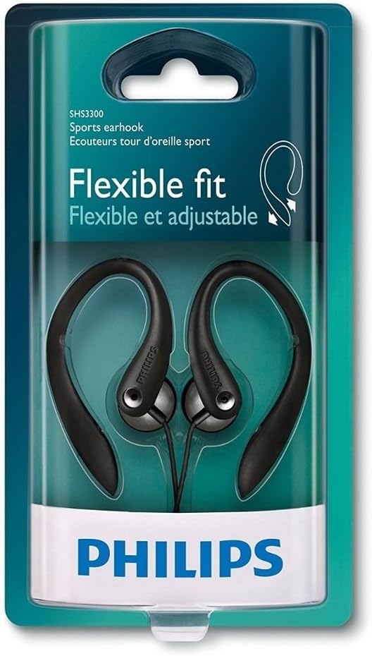 PHILIPS SHS3300BK Headphones - 27mm Drivers for Superior Sound