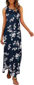Summer Casual Sleeveless Dress for Women by Hount Featuring Pockets