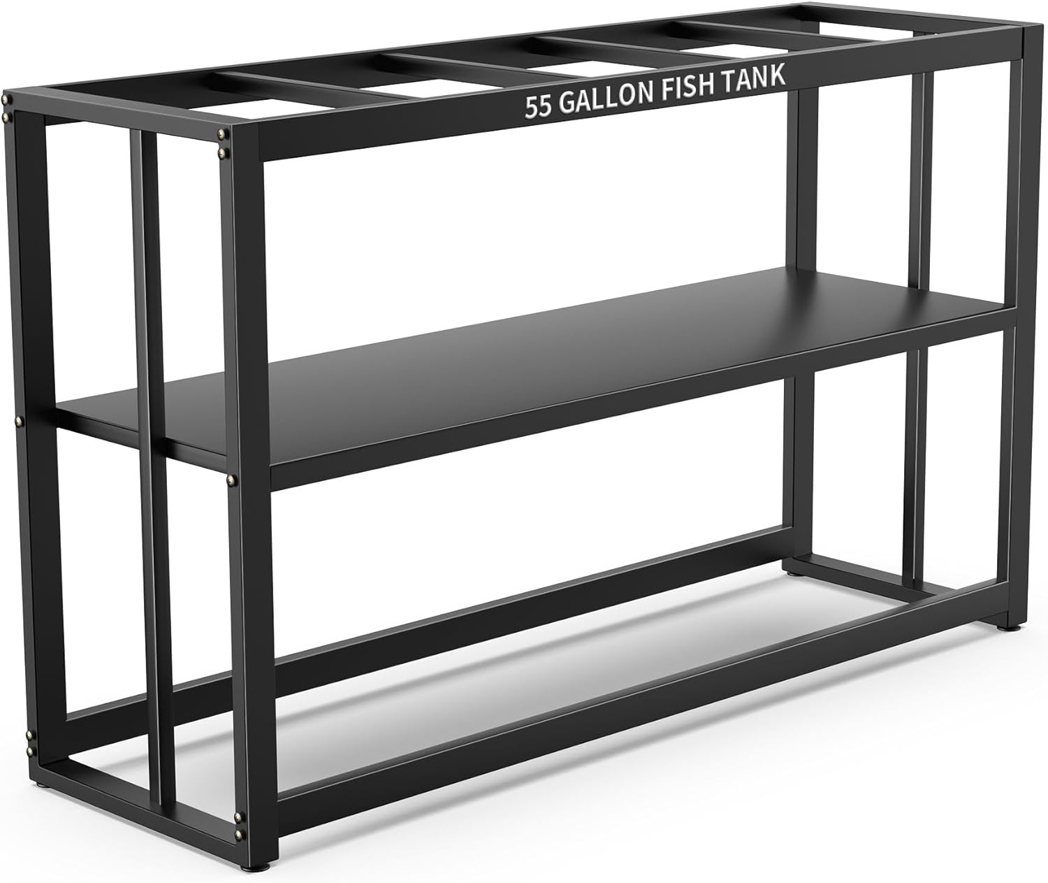 55-75 Gallon Fish Tank Stand with Storage Shelf for Aquariums